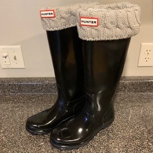 Hunter boots - Size 8